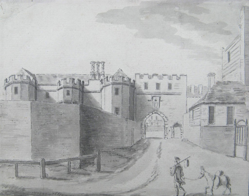 Richmond Palace (attributed to Augustin Heckel)